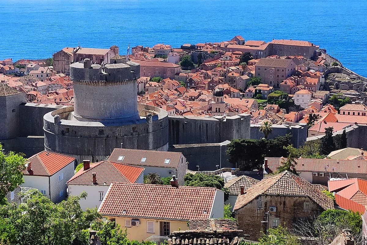 Old Town and Lokrum Viewpoint