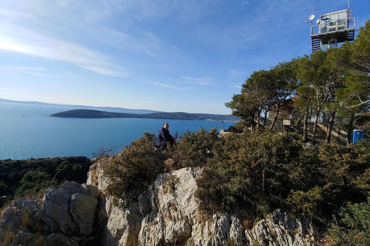 Vidikovac Panoramic view: Solin & Split & Valley