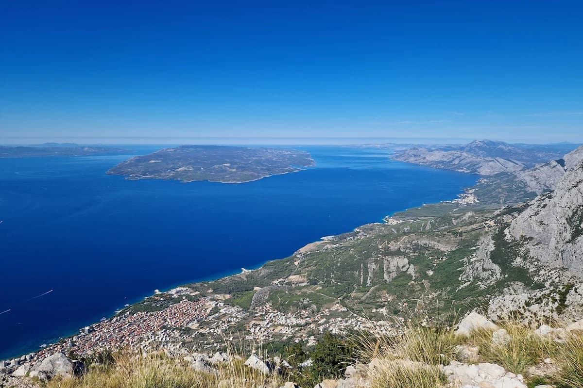 Vidikovac na Biokovu - Vošac
