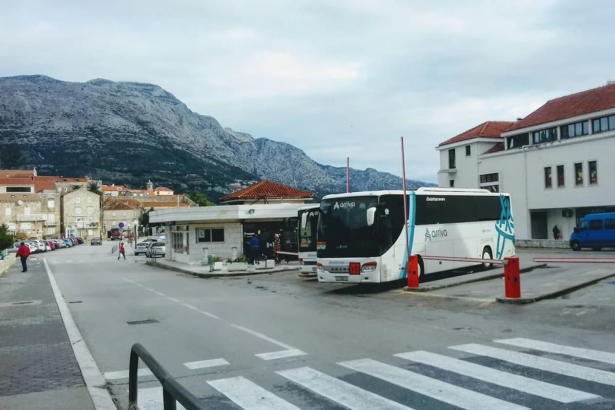 Autobusni kolodvor Korčula