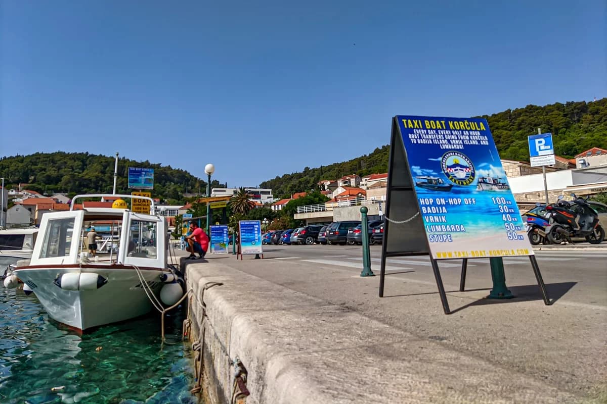 Trajektna luka Water Taxi