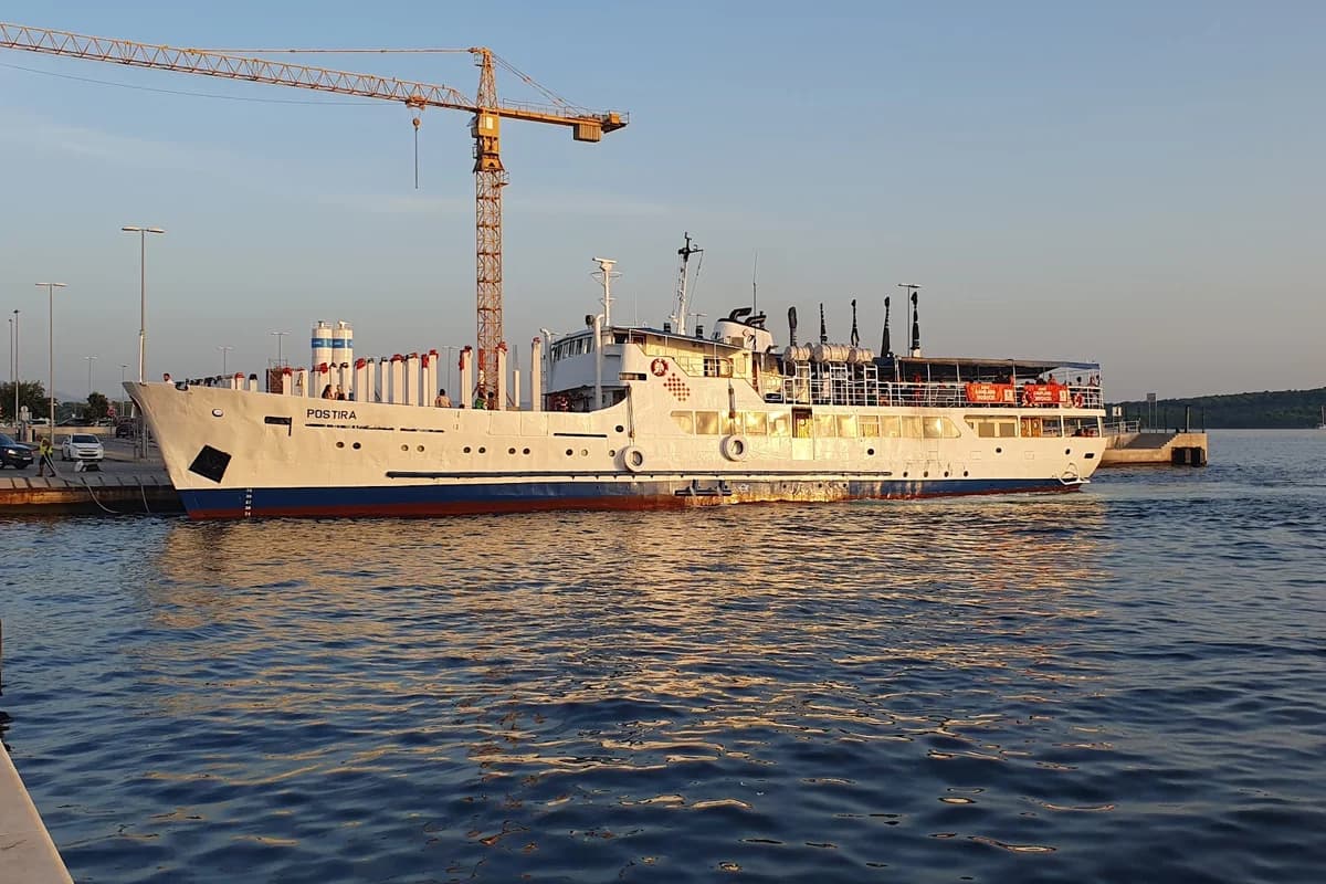 Trajektna luka Gat Vrulje Šibenik