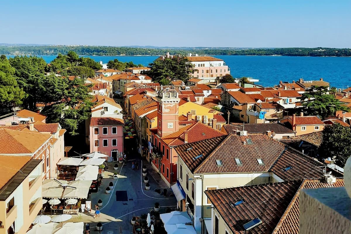 Vidikovac na zvoniku crkve sv. Pelagija
