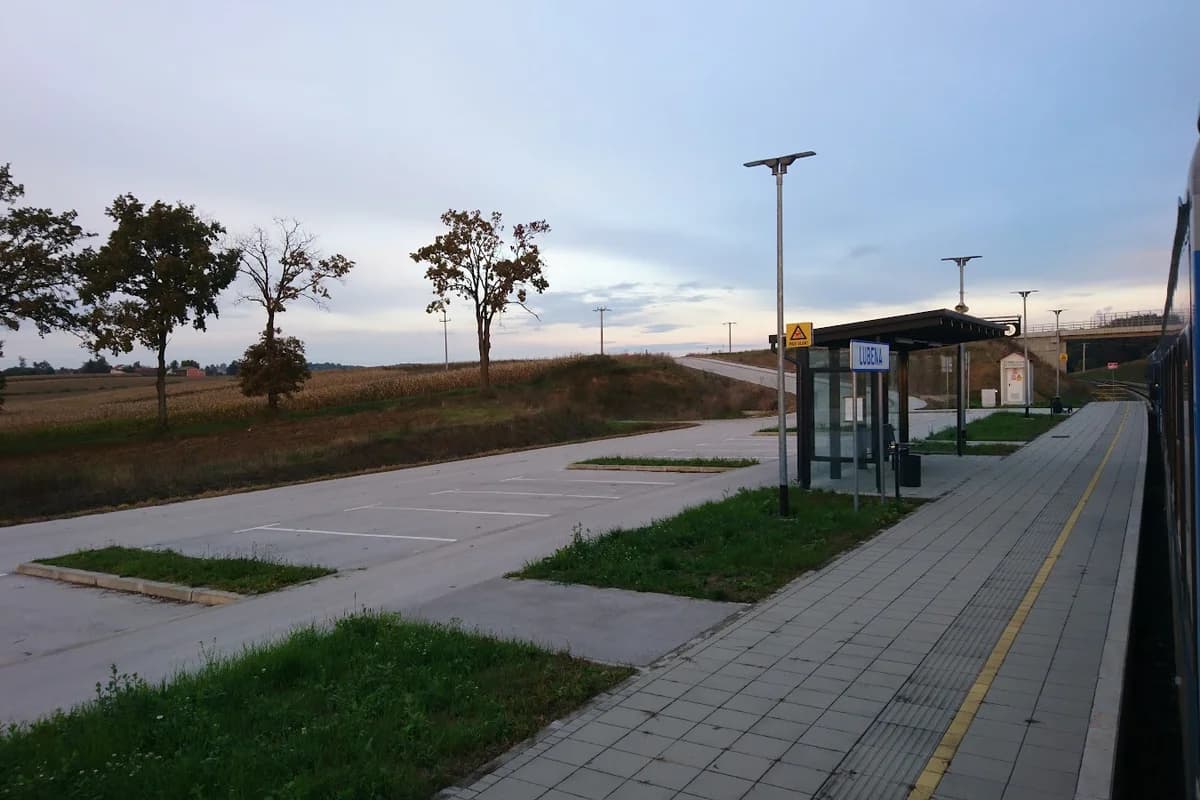 Željeznička stanica Lubena