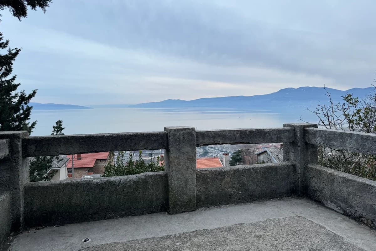 Vidikovac na Trsatskoj gradini
